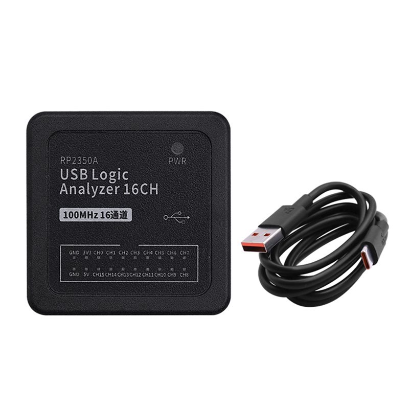 Logic Analyzer Usb - AAAF RP2350A Microcontroller 16CH USB-C USB