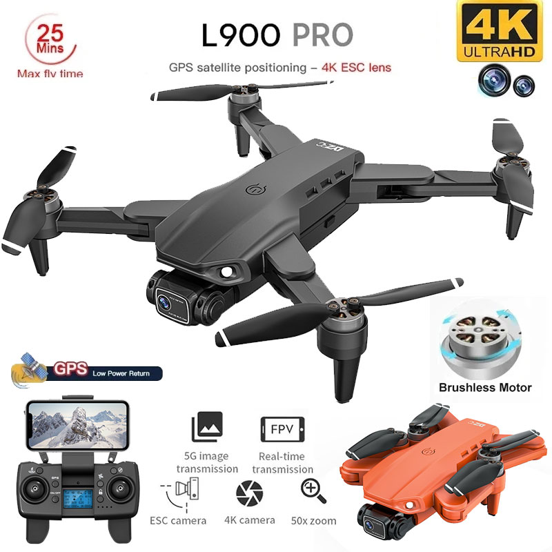 Diy Drone Electronics - L900 Pro Gps Drone 4K Professionele