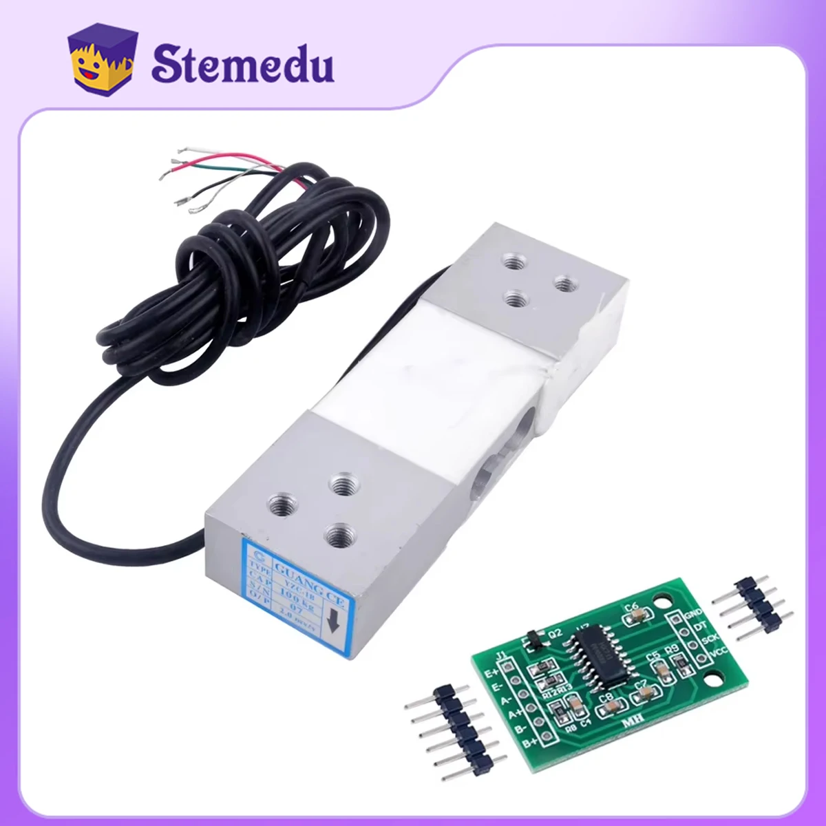 Diy Electronics India - 100KG Load cell YZC-1B Druksensor Digitale