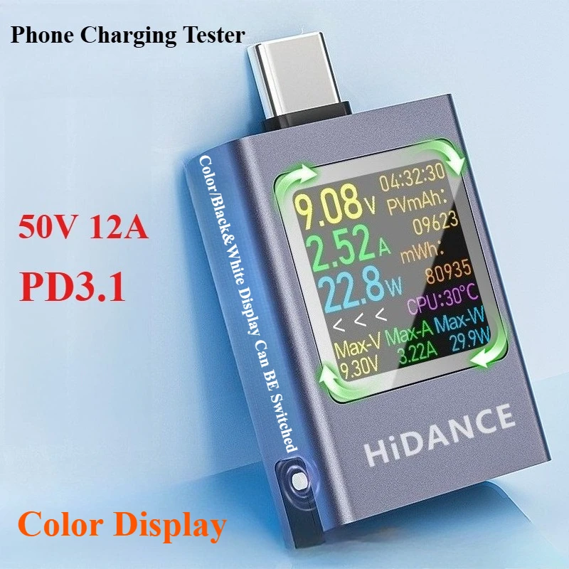Logic Analyzer Usb - 13 in 1 DC 4,5-50V 0-12A
