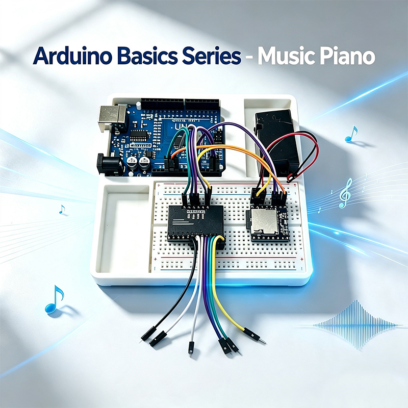 Diy Electronics Projects For Beginners - Arduino Basics Series Muziekpiano DIY Elektronische