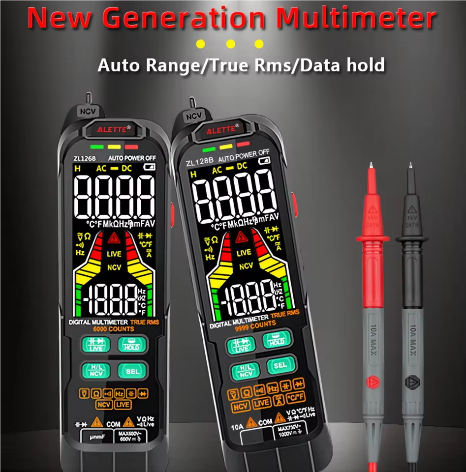 Logic Analyzer Usb - QHTITEC Digitale professionele multimeter 9999 T-RMS