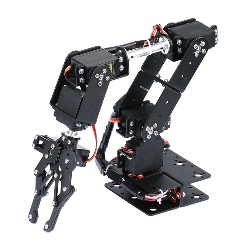 Diy Robot Electronics Kit - STEAM DIY 6-DAG Robot Metaallegering Mechanische