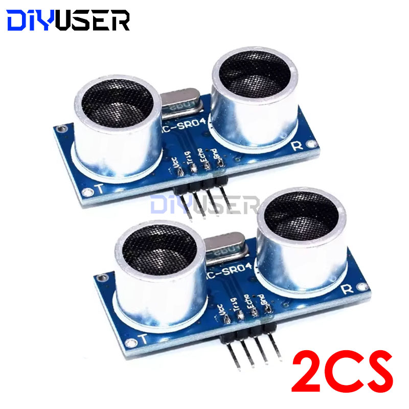 Ultrasonic Sensor Hc - DIYUSER 2 stks Ultrasone Module HC-SR04