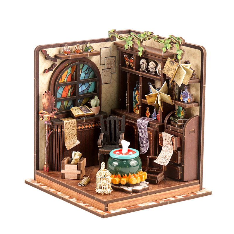 Diy Electronics Housing - DIY houten miniatuur modelkit toverdrank workshop