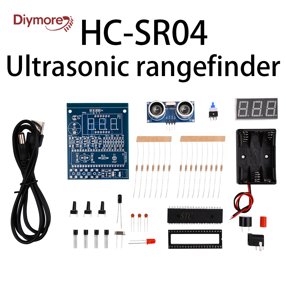 Ultrasonic Sensor Hc - DIY Ultrasone Afstandsmeter Alarm Kit HC-SR04