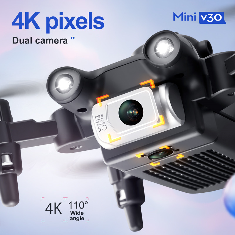 Mini V30 WiFi FPV Drone met 4K - Diy Drone Electronics recensie en prijs