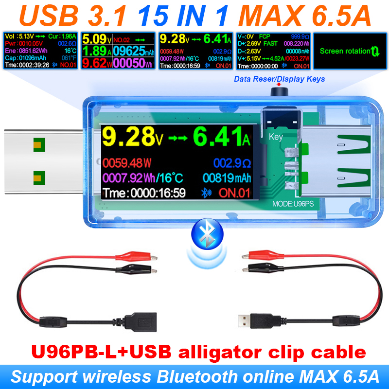 15 IN1 USB 3.1 Tester DC Digit - Logic Analyzer Usb recensie en prijs