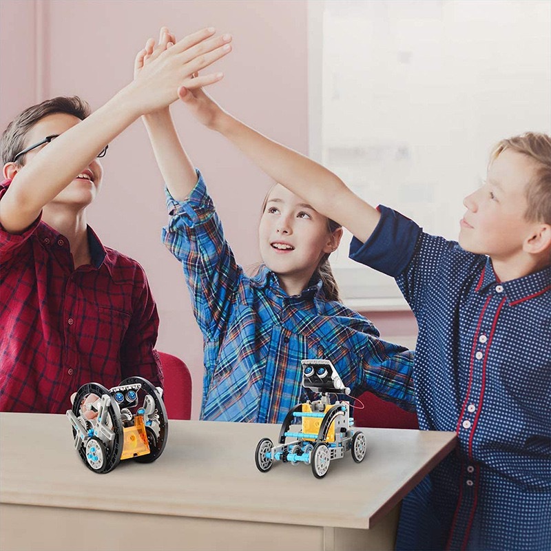 13-in-1 Robotkit op zonne-ener - Diy Robot Electronics Kit recensie en prijs