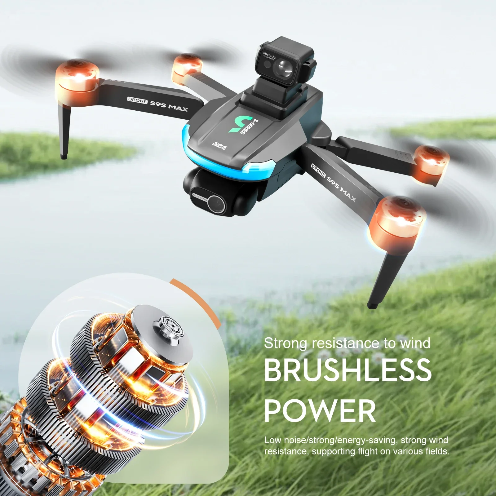 NIEUWE S9S MAX MINI Drone 4K 2 - Diy Drone Electronics recensie en prijs