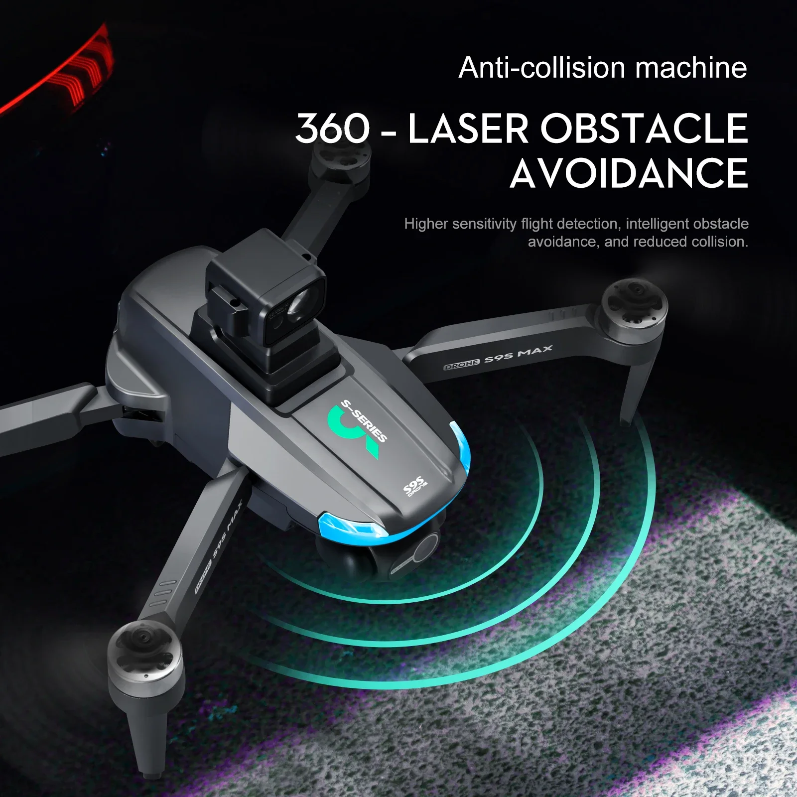 NIEUWE S9S MAX MINI Drone 4K 2 - Diy Drone Electronics recensie en prijs