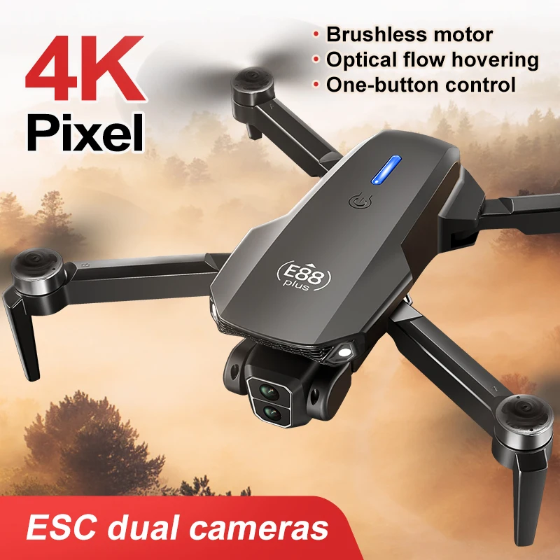 Nieuwe E88 Plus Quadcopter Dro - Diy Drone Electronics recensie en prijs