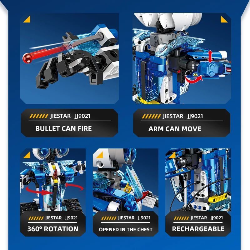476PCS Mini Robot Bouwsteenset - Diy Electronics India recensie en prijs