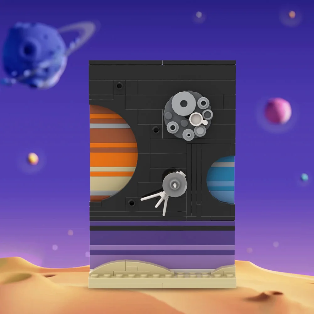 MOC Space Story Ansichtkaart M - Diy Electronics Art recensie en prijs
