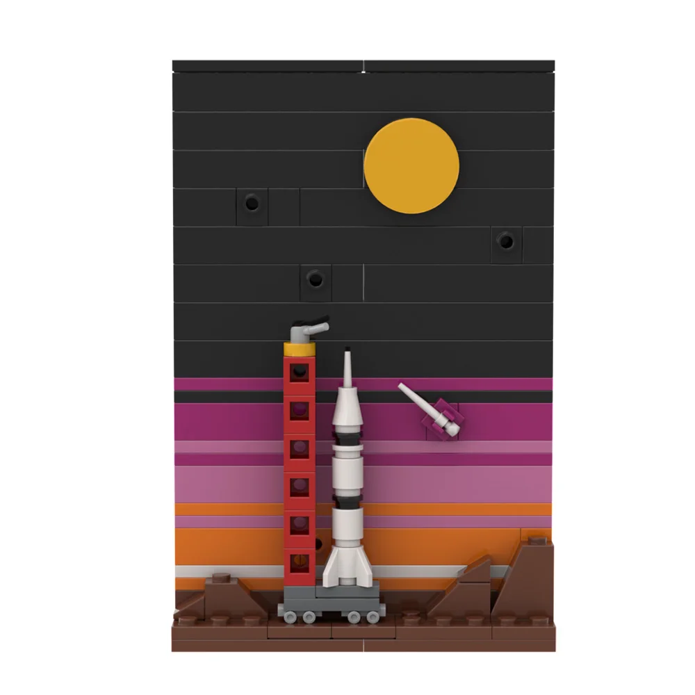 MOC Space Story Ansichtkaart M - Diy Electronics Art recensie en prijs
