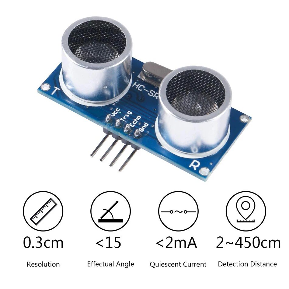 5 ultrasone modules, MELIFE af - Ultrasonic Sensor Hc recensie en prijs