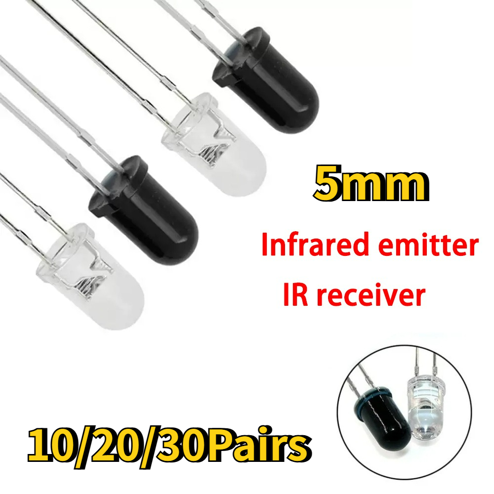 10-30Pairs 5mm 940nm IR LED Di - Diy Electronics India recensie en prijs