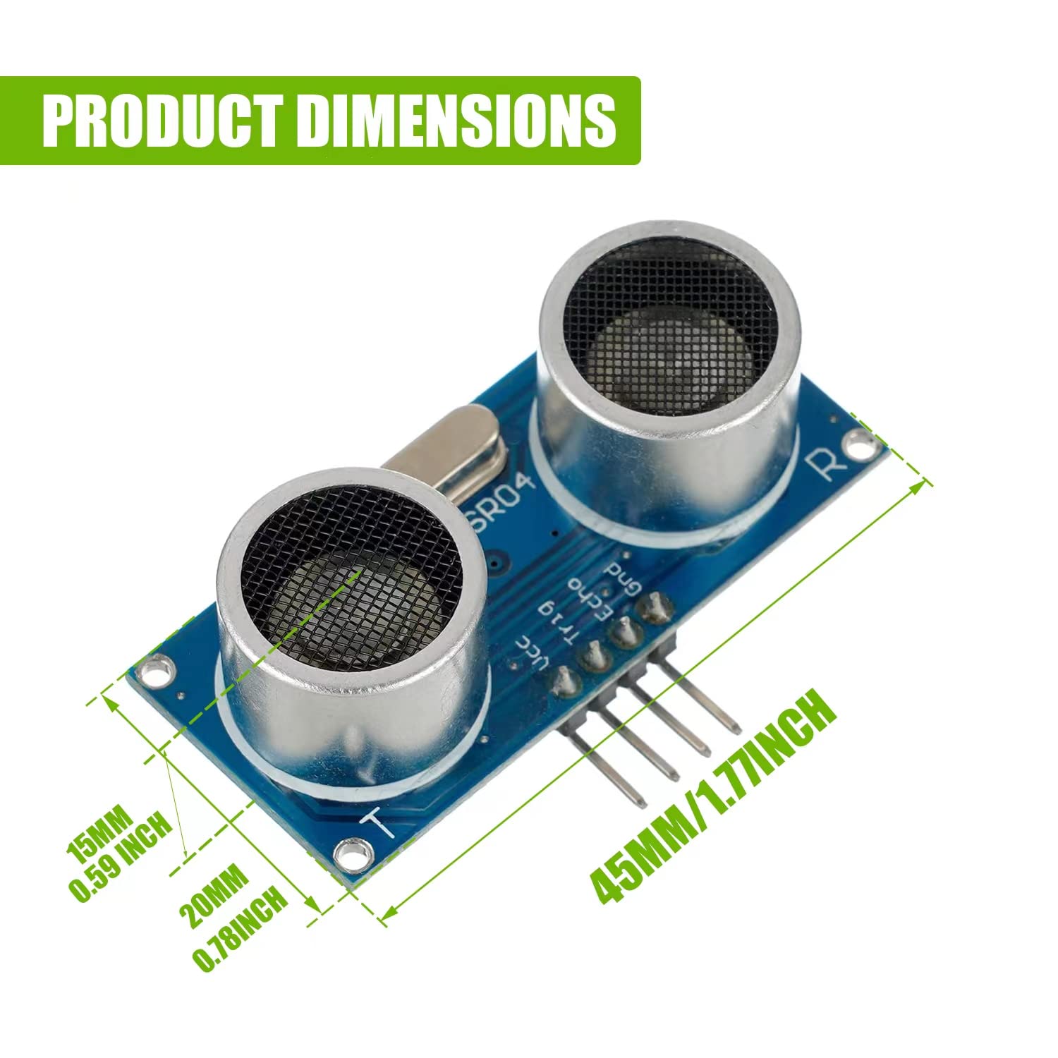 10 stks HC-SR04 Ultrasone Sens - Ultrasonic Sensor Hc recensie en prijs