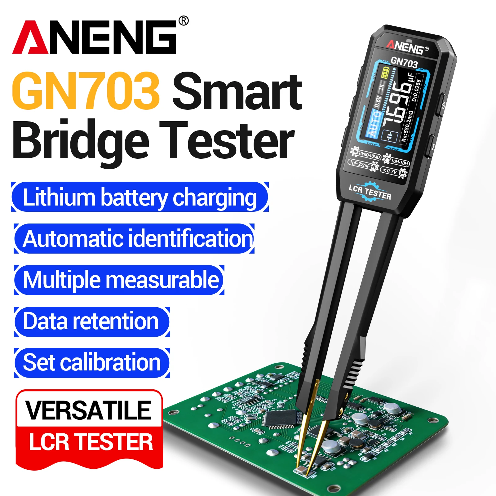 ANENG GN703 USB Oplaadbare Dra - Logic Analyzer Usb recensie en prijs