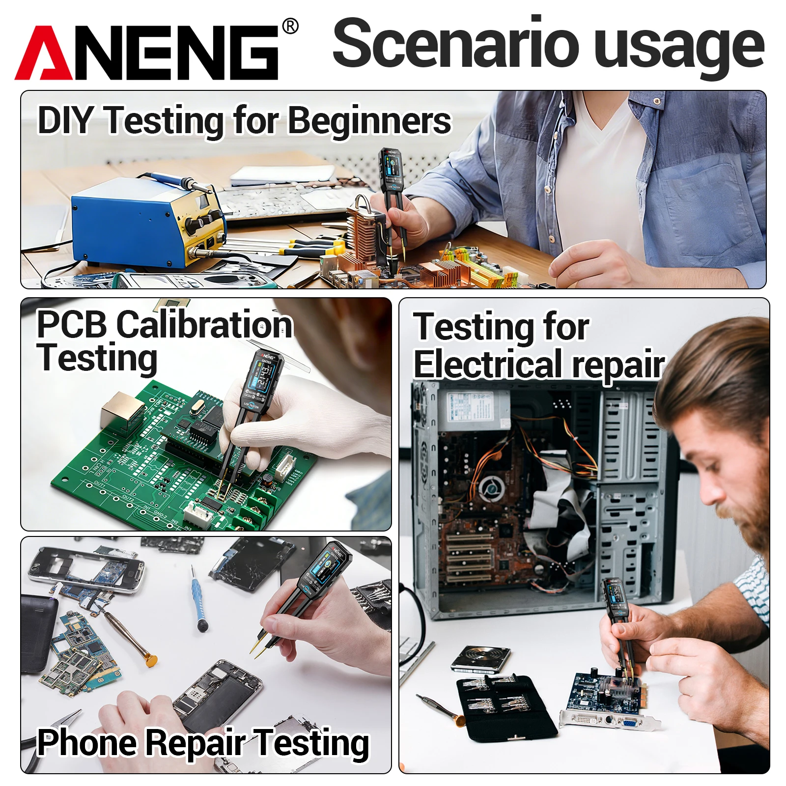 ANENG GN703 USB Oplaadbare Dra - Logic Analyzer Usb recensie en prijs