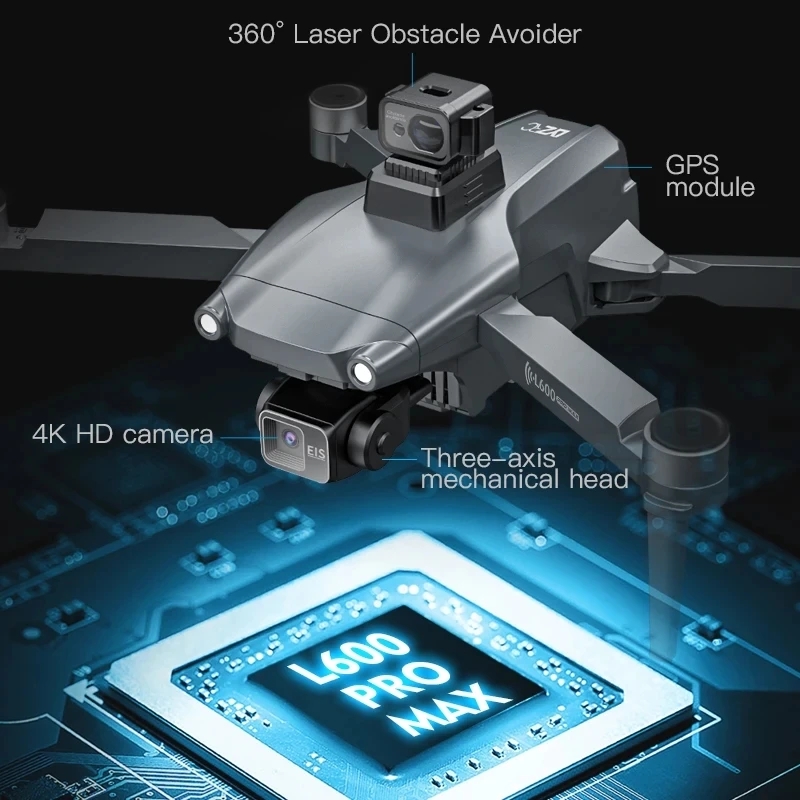L600 PRO MAX GPS Drone Profess - Diy Drone Electronics recensie en prijs