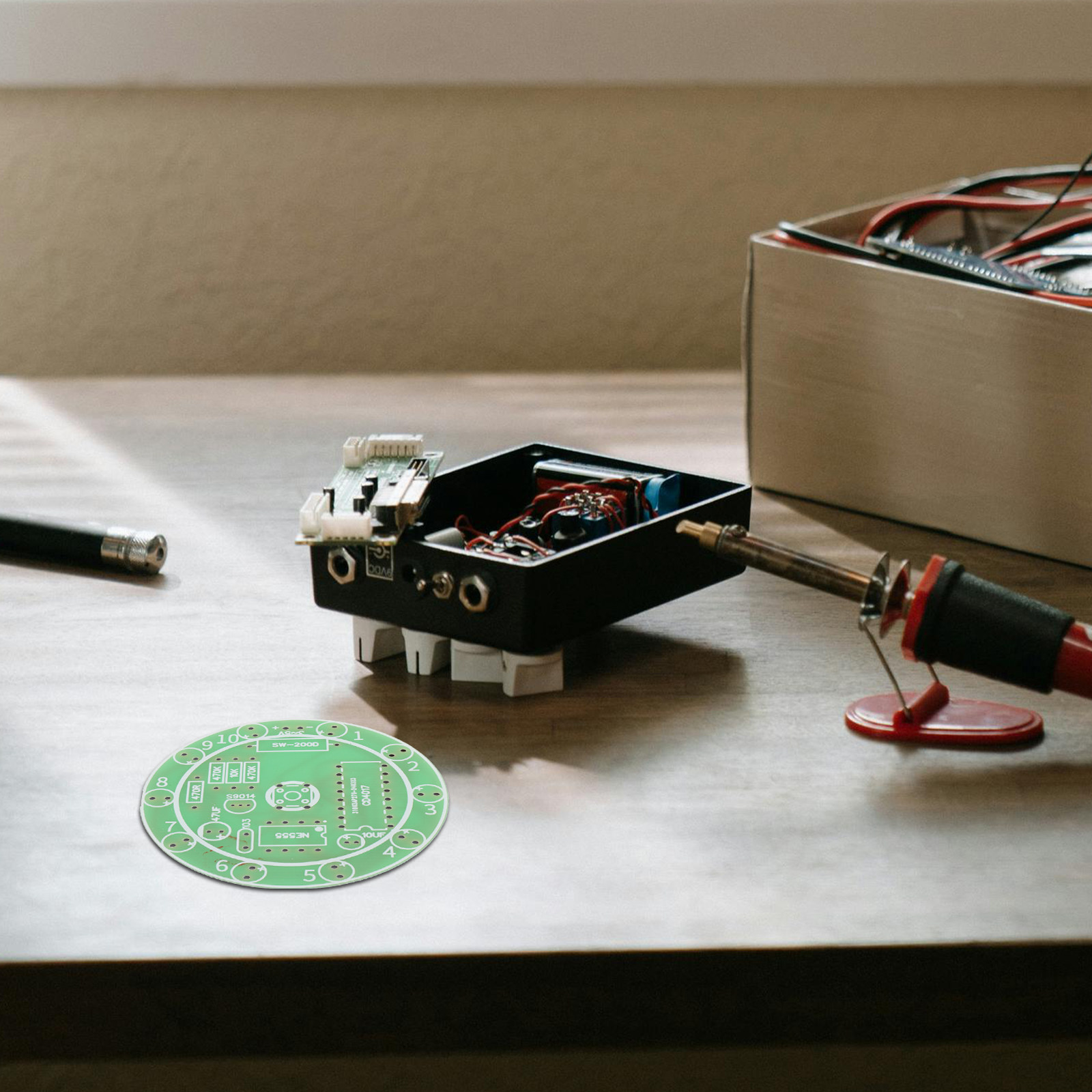 Oefenbord voor soldeerwerk, be - Diy Electronics Projects For Beginners recensie en prijs
