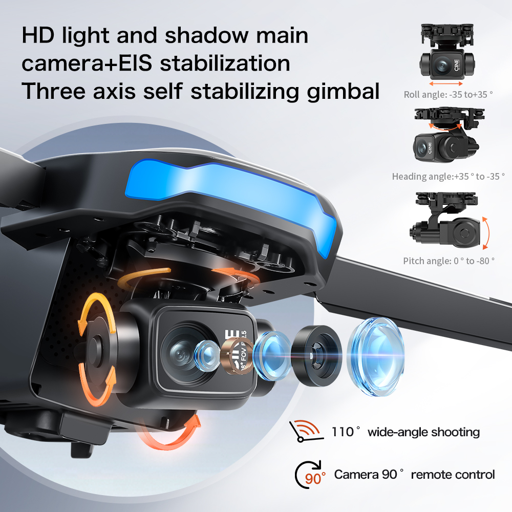 Nieuwe S-X1 MAX Drone GPS 8K P - Diy Drone Electronics recensie en prijs