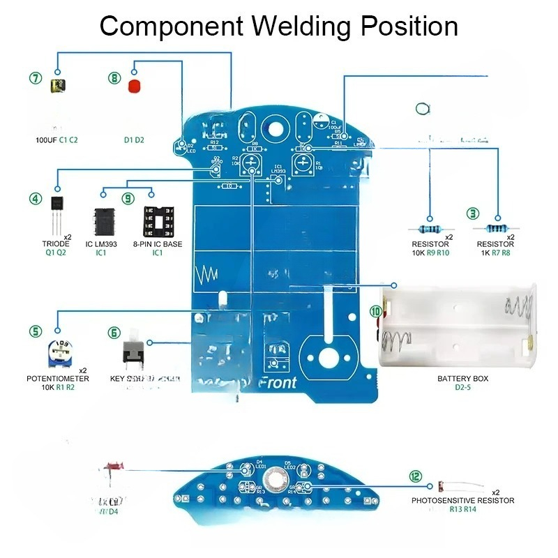 Oefen met solderen, elektronic - Diy Electronics Projects For Beginners recensie en prijs