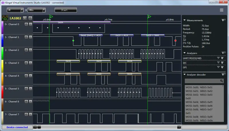 Kingst LA1010 USB Logic Analyz - Logic Analyzer Usb recensie en prijs