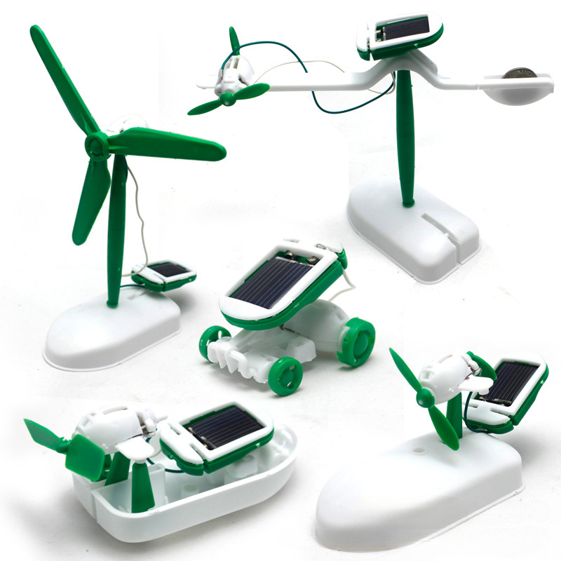 6-in-1 zonne-energie robotkit  - Diy Robot Electronics Kit recensie en prijs