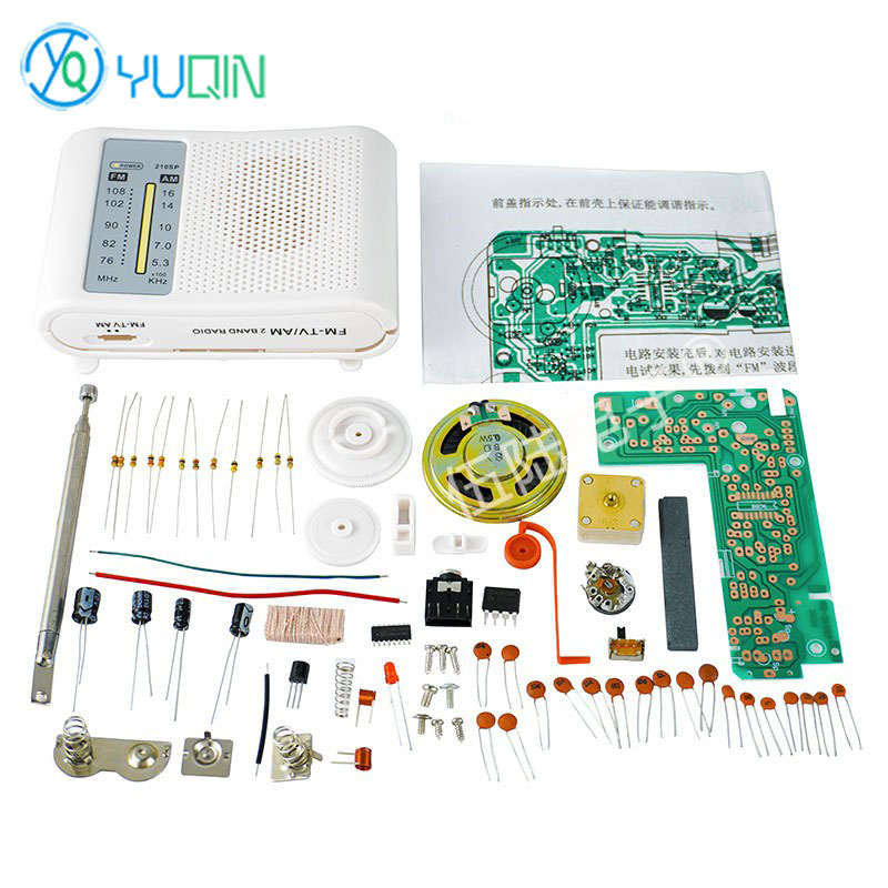 210SP AM/FM Radio Kit DIY elek - Diy Electronics Projects For Beginners recensie en prijs